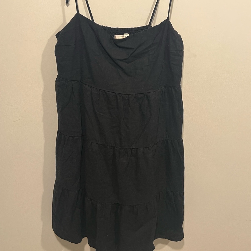 Abercrombie & Fitch Black Mini Dress